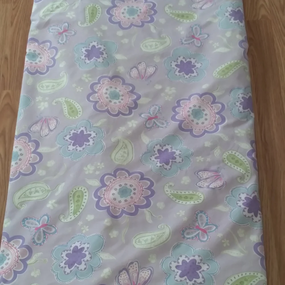Pottery Barn Kids full/queen duvet cover & 1 pillow sham purple